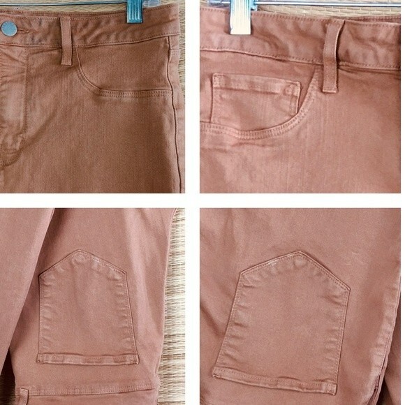 L’AGENCE Marguerite Huselnut Coated High Rise Skinny Jean Size 31 - Picture 11 of 13